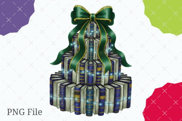 Christmas Book Tree Xmas Teachers PNG Review