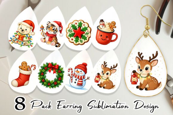 Happy Holidays Watercolor Christmas Illustrations Review