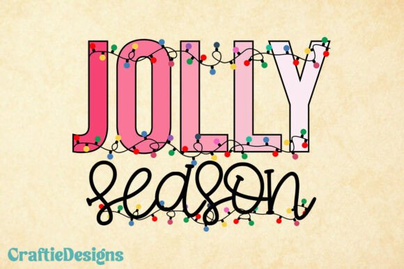 Jolly Season SVG: Festive Illustrations for Design
