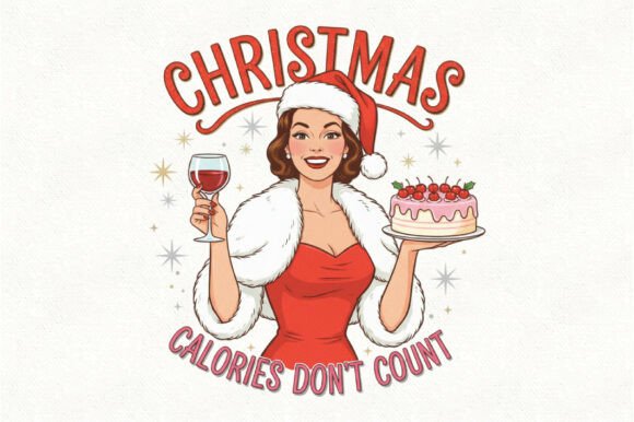 Retro Girl Christmas PNG: A Designer’s Stitch Review