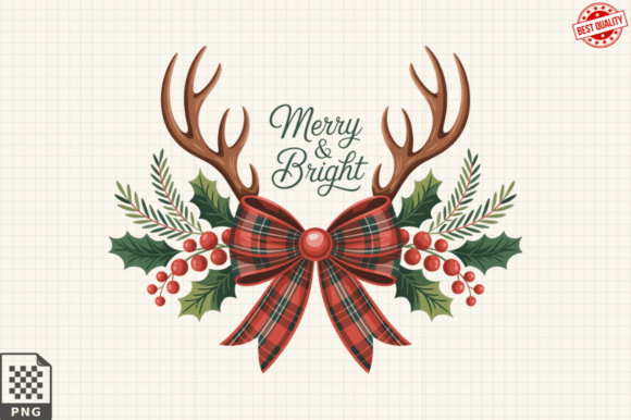 Review: Christmas Coquette Bow PNG Illustrations