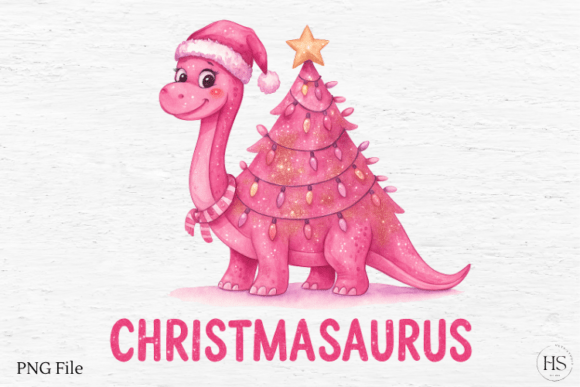Review: Christmas Png Dinosaur Christmas Tree Illustrations
