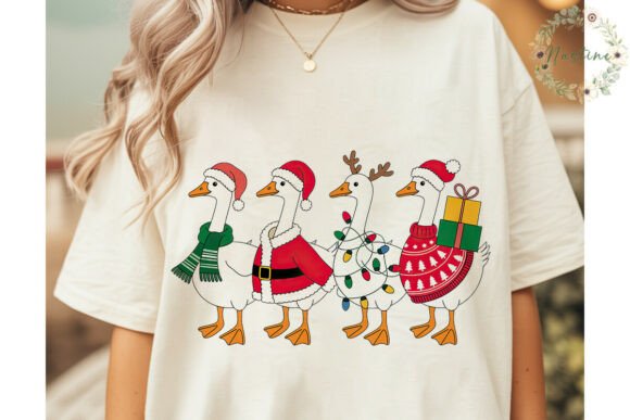 Reviewing Christmas Geese Holiday PNG Clipart for Branding