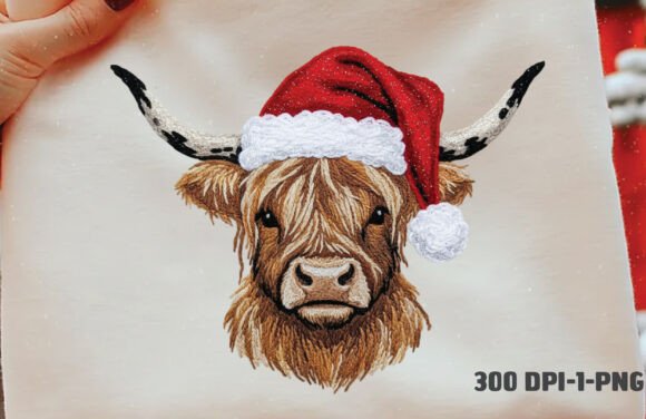 Reviewing Christmas Haighland Cow Png Illustrations