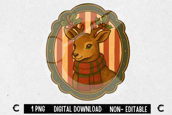 Vintage Christmas Reindeer Frame: A Designer’s Review
